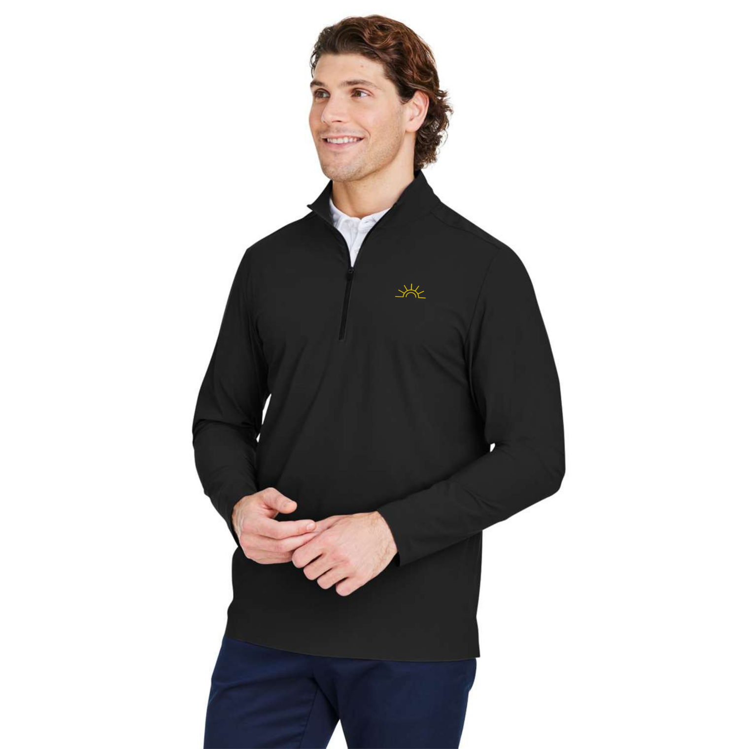 Sundercover® X Devon & Jones® Mens Wollaston Lux 1/4 Zip