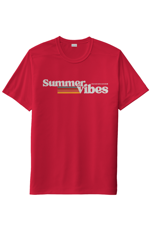 Sundercover® Unisex UPF50 Summer Vibes Graphic Tee