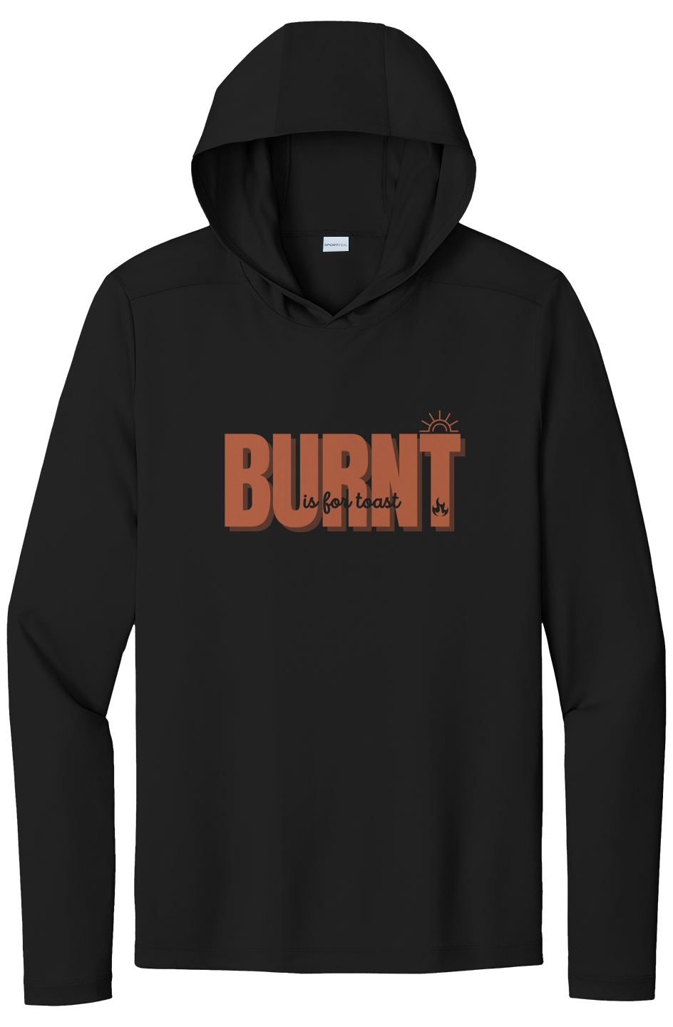 Sundercover® x Leah Koskinen “Burnt-is for toast” Unisex LS Hoodie Tee