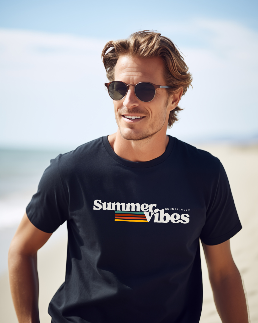 Sundercover® UPF50 'Summer Vibes' Graphic T