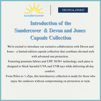 Sundercover® X Devon & Jones® Womens Wollaston  Lux 1/4 Zip